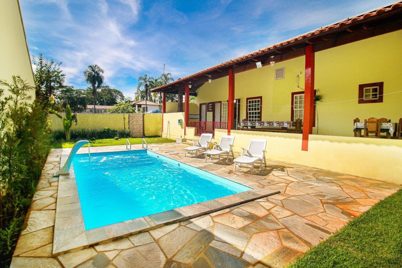 Casa Del Rey - Cond. Fechado Centro Vila Pirenópolis Exterior foto